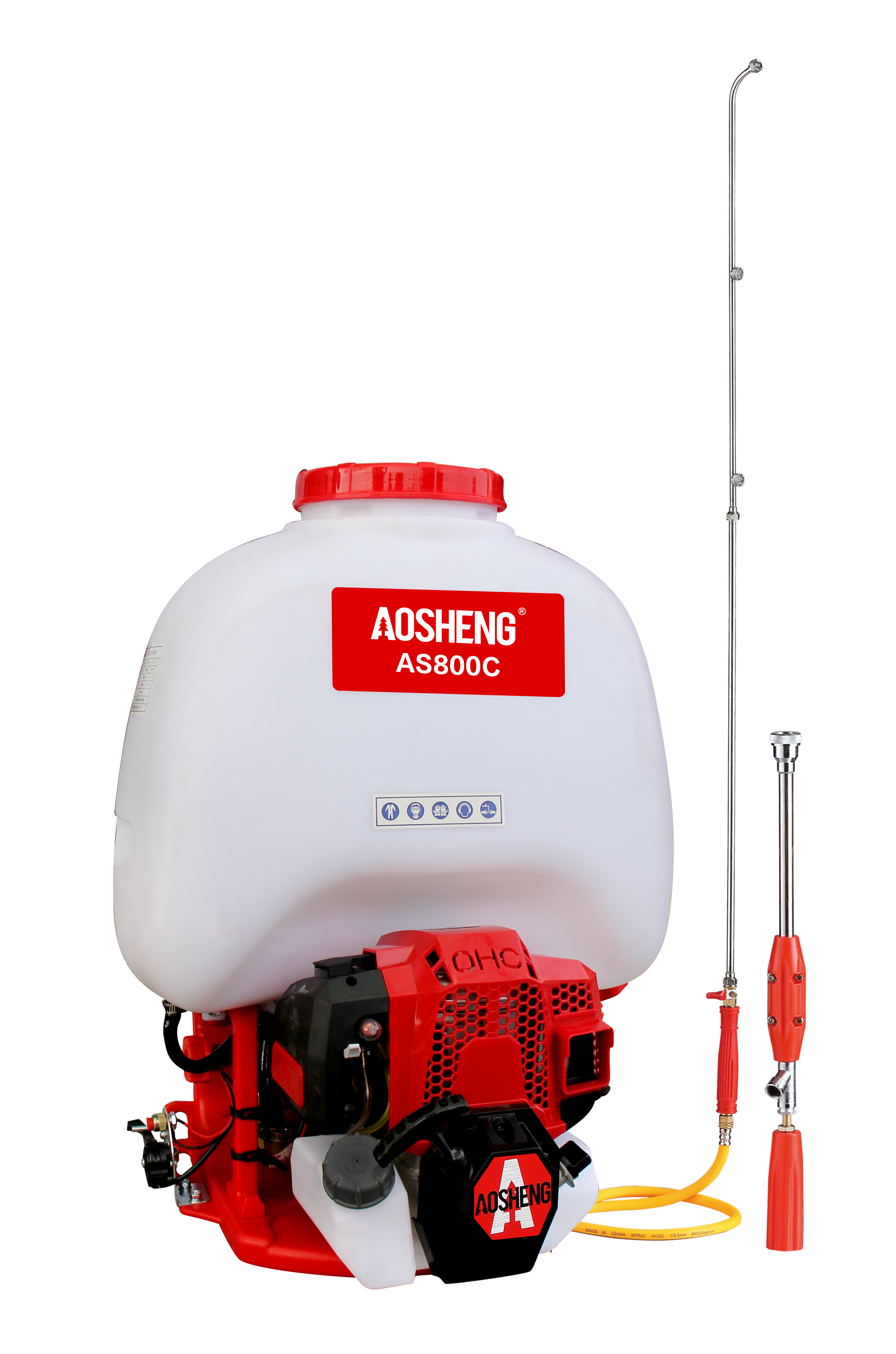 Benzínové postrekovače sa dodávajú v rôznych veľkostiach a prevedeniach